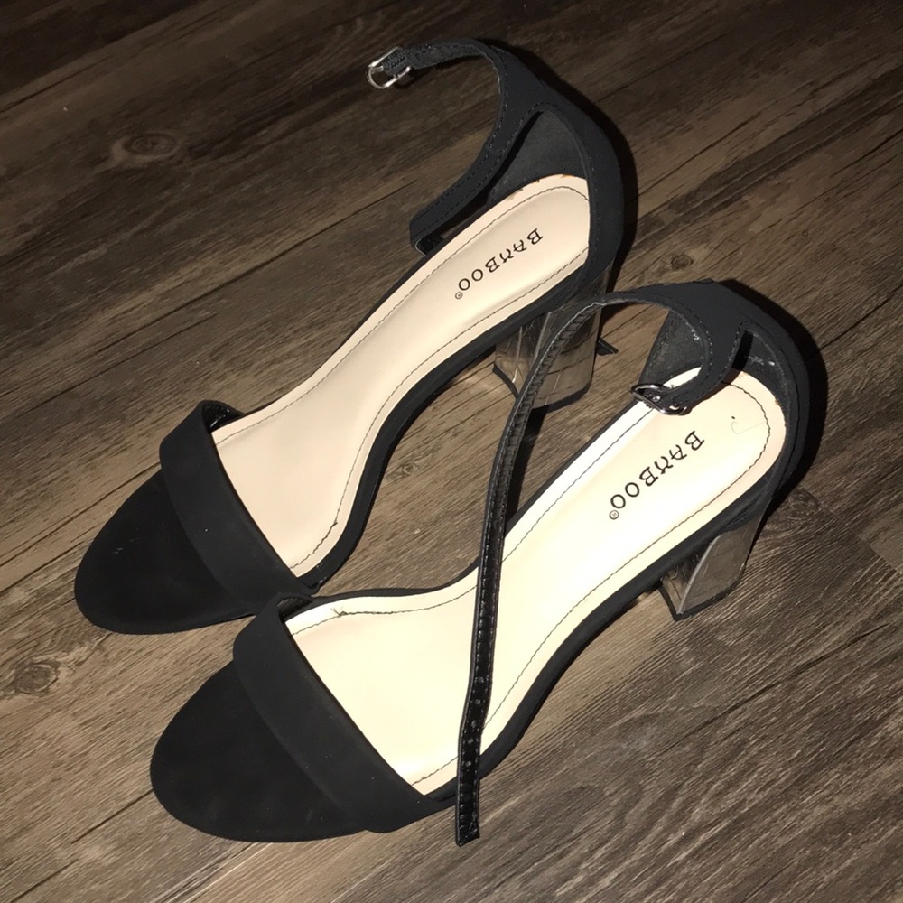 Bamboo Heeled Sandal